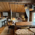 Saga, A Recently Renovated Log In Levi Apartman Kittilä
