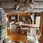 Saga, A Recently Renovated Log In Levi Kittilä