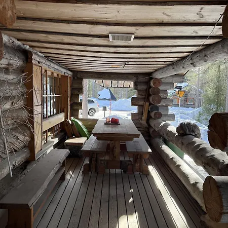 Saga, A Recently Renovated Log In Levi Kittila (Lapland)