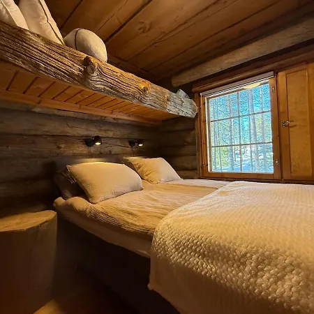 Apartman Saga, A Recently Renovated Log In Levi Kittilä