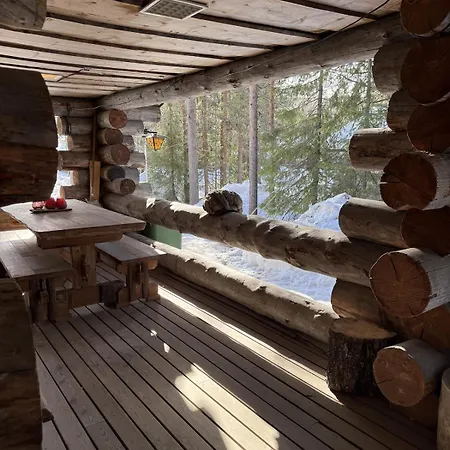 Saga, A Recently Renovated Log In Levi Apartment