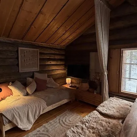 Saga, A Recently Renovated Log In Levi Apartment Kittila (Lapland)