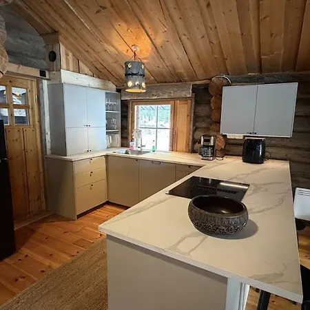 Saga, A Recently Renovated Log In Levi Apartment Kittila (Lapland)