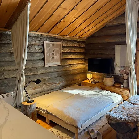 Apartman Saga, A Recently Renovated Log In Levi